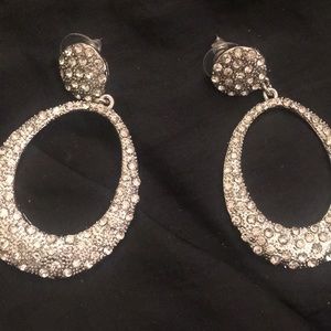NWT rhinestone earrings
